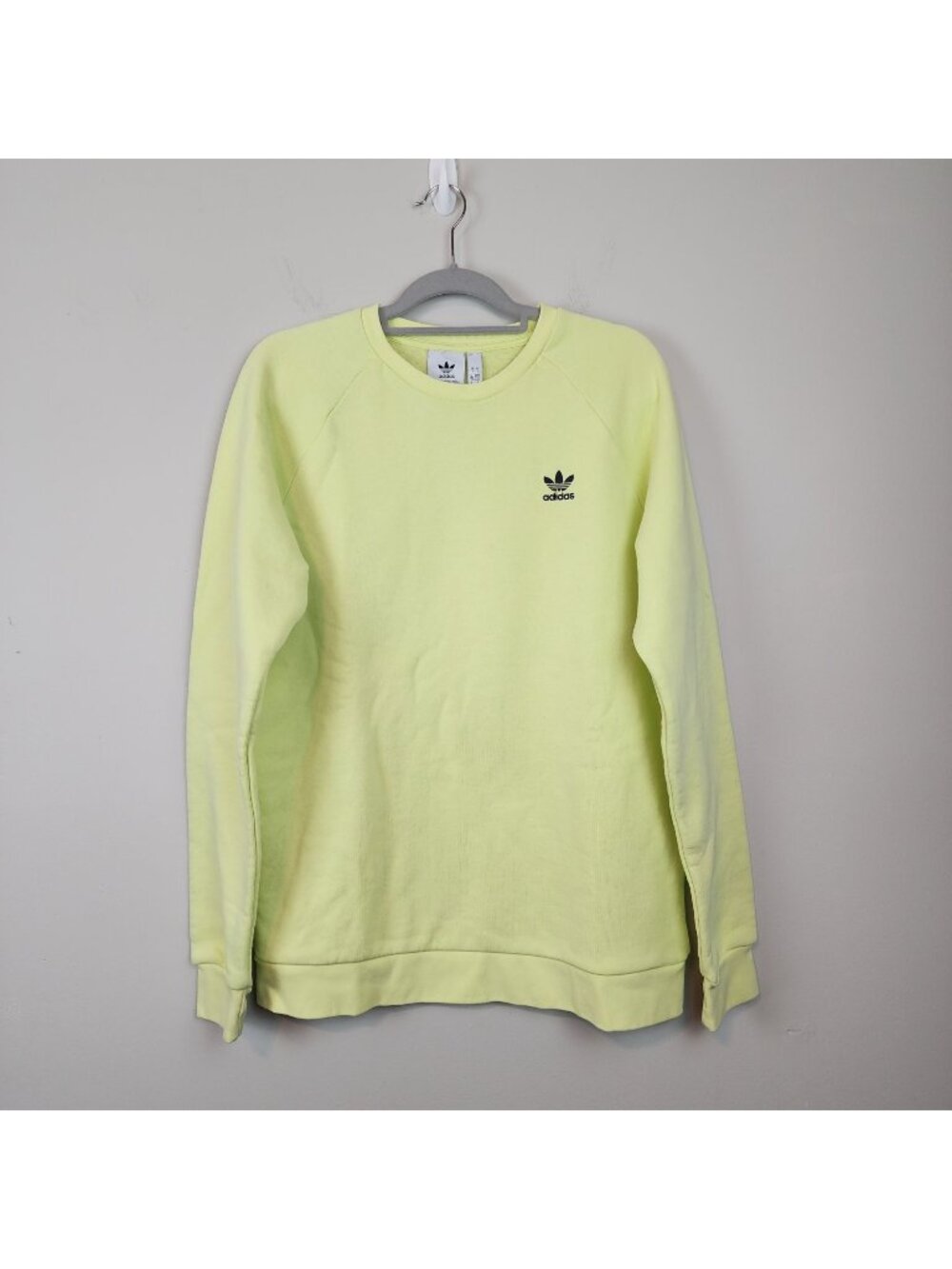 Adidas Originals Essential Crewneck Prime Green sz L